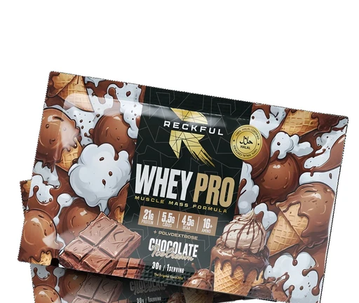 RECKFUL Whey PRO + Polydextrose Пробник - шоколадное мороженое